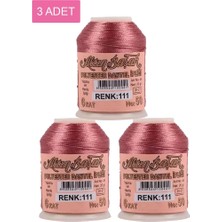 sbodurhome 3 Adet Altınbaşak Oya ve Dantel Ipi 20 gr -  - No: 111