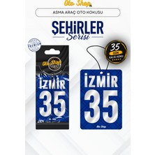 Otoshoptr Izmir 35 Şehir Kokuları Serisi Oto Araç Kokusu