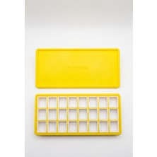 Plastobe Bombeli Boya Kutusu 24 Göz Half Pan (Sulu Boya ve Pigment Boya) Bioplastik