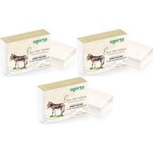 Belirtilmemiş El Yapımı Doğal Sabun, Eşek Sütü, 150 Gr, 3'lü Set