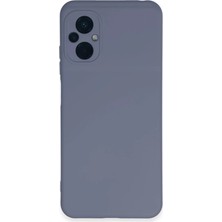 sbodurhome Xiaomi Poco M5 Kılıf Nano Içi Kadife Silikon - Gri
