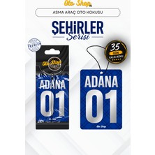 Otoshoptr Adana 01 Şehir Kokuları Serisi Oto Araç Kokusu