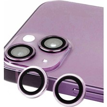 sbodurhome Apple Iphone 14 Raze Metal Kamera Lens - Mor