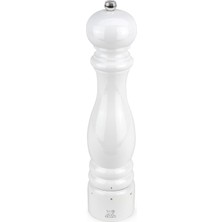 Belirtilmemiş Peugeot Paris Manuel Tuz Değirmeni, Öğütme Derecesi Ayarı U'select, Yükseklik: 30 Cm, Ahşap, Beyaz,