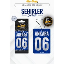 Otoshoptr Ankara 06 Şehir Kokuları Serisi Oto Araç Kokusu