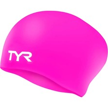 Tyr Silikon Genç Yüzücü Uzun Saç Bonesi