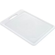 sbodurhome Kesme Tahtası Plastik Büyük Kesme Sunum Tahtası Kesim Panosu 225X325 mm -FR-108