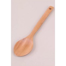 sbodurhome Ahşap Yemek Servis Kaşığı 28 cm -BLS29A
