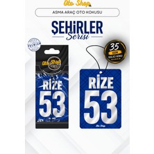 Otoshoptr Rize 53 Şehir Kokuları Serisi Oto Araç Kokusu