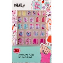 Belirtilmemiş Create It! Takma Tırnak Seti - Bla Bla