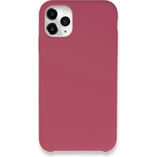 sbodurhome Apple iPhone 11 Pro Max Kılıf Lansman Legant Silikon - Fuşya