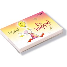 Belirtilmemiş Oups Kärtchenbox: Don´t Worry! Happy!