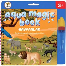 sbodurhome Aqua Magic Book Hayvanlar Sihirli Boyama Kitabı