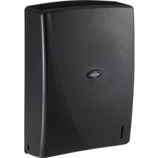 Belirtilmemiş Rulopak R-1312S Z Kat 400'LÜ Havlu Dispenseri, Plastik, Siyah