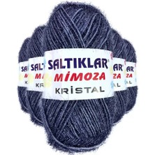 sbodurhome 5 Adet Mimoza Kristal Işıltılı Şal Patik Yelek Ipi 36