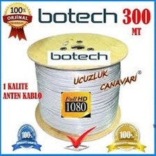 sbodurhome 300MT Koaksiyel Uydu Anten Kablo Rg 6/U4L