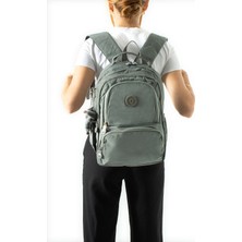 571 Collections Çanta Ultra Hafif Çok Cepli Orta Boy Sırt çantası Gri Model: (571-4H)