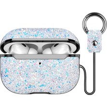 sbodurhome Onegif Apple Airpods 2 (2.nesil) Bright Simli Airpods Kapak - Gümüş