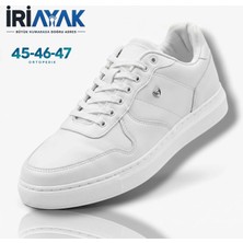 İri Ayak İriayak Erkek Büyük Numara Rahat Kalıp Sneaker Spor Ayakkabı (45-46-47)