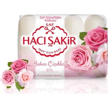 Belirtilmemiş Hacı Şakir Gül Güzellik Sabunu 4 Lü