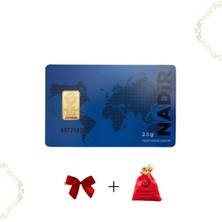 Nadir Gold Nadir 1 Adet 2.5 gr 24 Ayar Altın