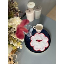 Belirtilmemiş Pip Studio Kuşlu Kokteyl Peçete Tekli (Kırmızı Pembe)