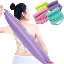 Belirtilmemiş Canipha 4 Adet Saplı Peeling Sırt Fırçası, Naylon Sırt Peeling Uzatılmış Uzunluk Sırt Pulları, Esne