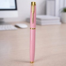 Eco Lounge Premium Pembe Metal Roller Kalem