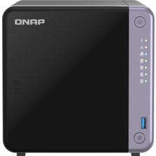 Belirtilmemiş Qnap TS-432X (4X24TB Desteği) Raid(0-1-5-6-10) Nas Depolama Ünitesi