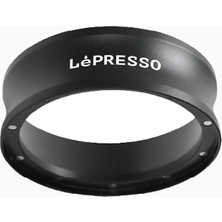 Lepresso 58 mm Manyetik Espresso Dozlama Halkası Siyah