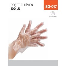 İnci Çelik Aksesuar Eldiven Poşet Lüks 100LÜ