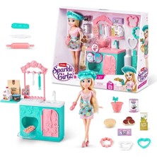 Eco Lounge Sparkle Girlz Aşçı Bebek ve Oyun Seti 27CM