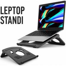 Qasul Plastik Laptop Standı Ergonomik Dizüstü Bilgisayar Yükseltici