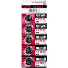sbodurhome Maxell CR2032 3V Lityum Düğme Pil 5'li Paket