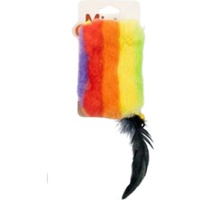 Peluş Kedi Oyuncağı Renkli