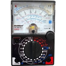 Wellhise YX360 Treb Analog Multimetre Ölçü Aleti