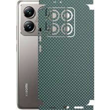 Kapps Xiaomi 14T Pro ile Uyumlu Fiber Serisi Premium Kaplama 360