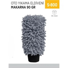 İnci Çelik Aksesuar Oto Yıkama Eldiveni Makarna 90 gr (RND20)