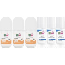 Belirtilmemiş Deodorant Roll-On 50ML Balsam Hassas + Fresh Karma 6'lı Set