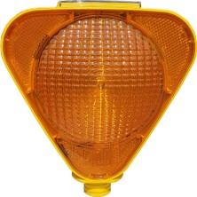 Enerji Trafik Güneş Enerjili Ledli Flaşör ( Sarı Ledli )