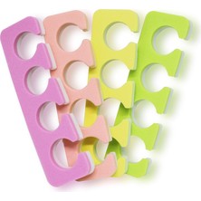 Belirtilmemiş 120 Paket Pedikür Ayak Ayırıcıları - Yumuşak Dayanıklı Toplu Salon Pedikür Aksesuarları