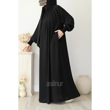 Asilnur Eflin Elbise Siyah