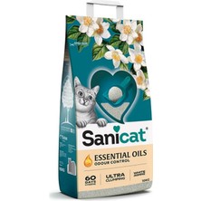 Essential Oils Yasemin Kokulu Tozsuz Topaklanan Kedi Kumu 10KG