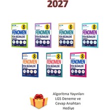 Fenomen Yayıncılık 2027 Baskı Fenomen Yayınları 8. Sınıf Fen Fasikül Set (7 Kitap) +Algoritma Yayınları Deneme Hediyeli