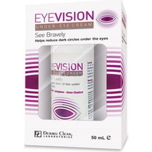 Belirtilmemiş Dermoclean Dermo Clean Eyevision Under Eye See Bravely Cream 50 ml - Göz Altı Morlukları Kremi