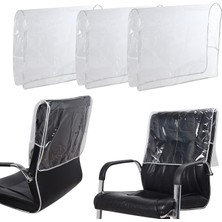 Belirtilmemiş Perfehair Plastik Salon Sandalyesi Arka Kapakları Koruyucular - 3'lü Paket, Çoğu Standart Salon San