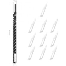Kızılelma Teknik Qianli TX01 Karbon Fiber Neşter Sapı 3'lü Uç