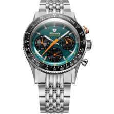 Nivada Grenchen Chronoking Meca Quartz Racing Green 87051Q04 Kol Saati