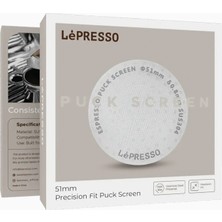 Lepresso 51 mm Paslanmaz Çelik Kahve Disk Ekranı