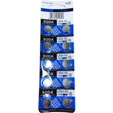 sbodurhome Soda AG13 LR44/357 Alkalin 10'lu Düğme Pil